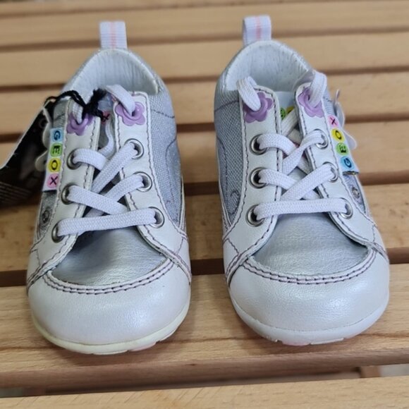 Geox Baby Sile First Walking Shoes Girls - Picture 2 of 6